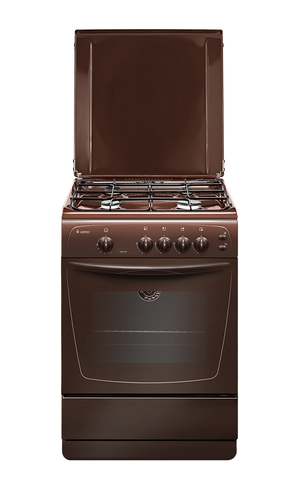 Газовая плита Гефест 1200-С6 К43 (корич)