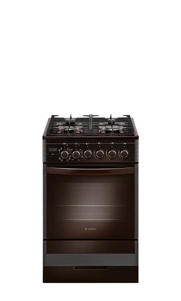 ГазоЭлек. плита Гефест 5502-03 0045 (корич)