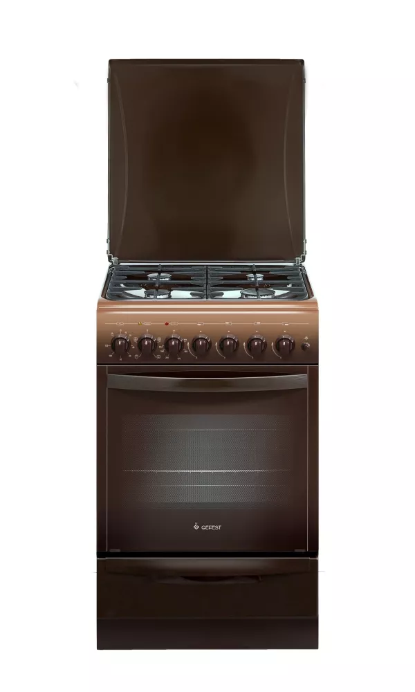 ГазоЭлек. плита Гефест 5102-02 0001 (корич)
